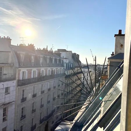 شقة Sunny, Calm With View And Balcony باريس